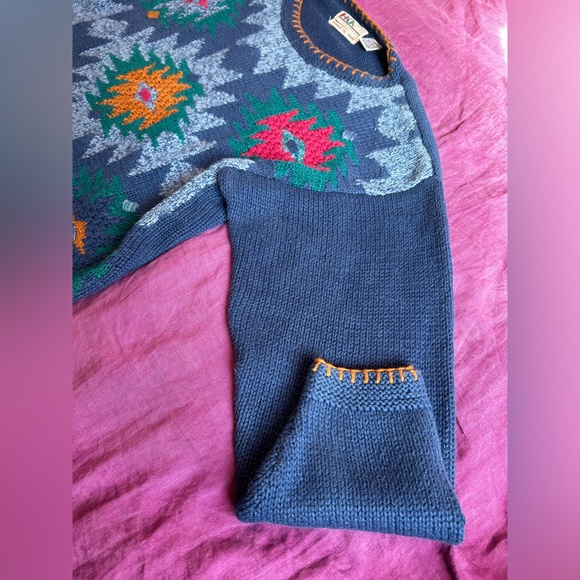 Vintage hand knitted Hka design sweater. Men’s size large. - Picture 7 of 7